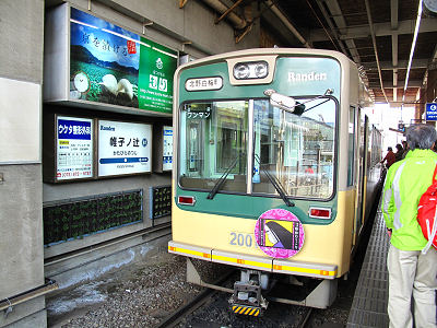 桜電車のビデオ